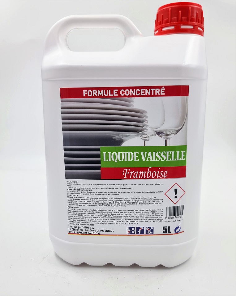Liquide Vaisselle Framboise
